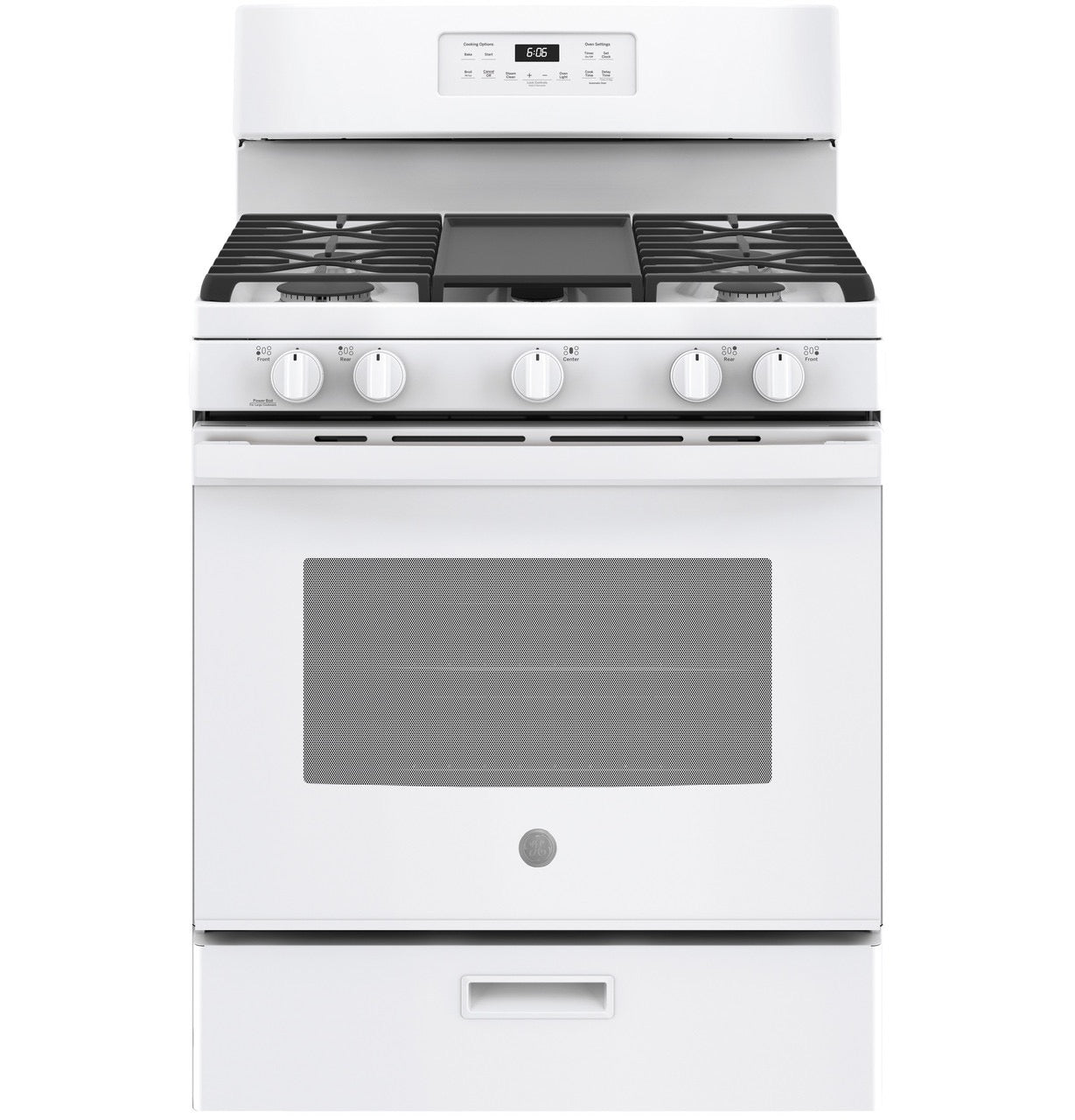 GE® 30" Free-Standing Gas Range Model #: JGBS66DEKWW