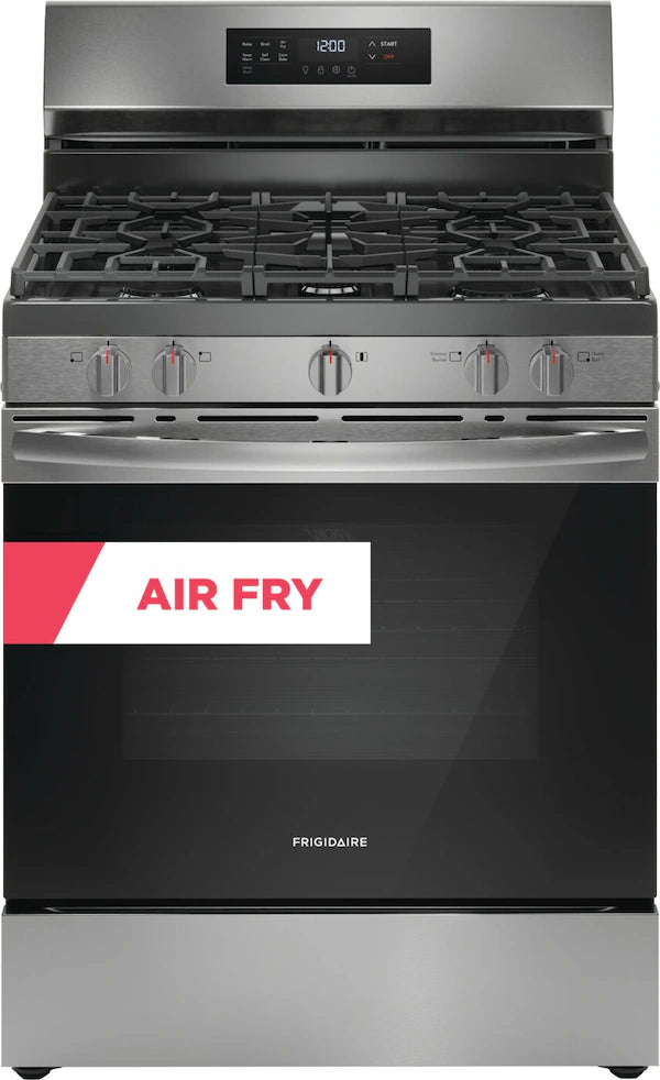 Frigidaire 30" Gas Range with Air Fry FCRG3083AS