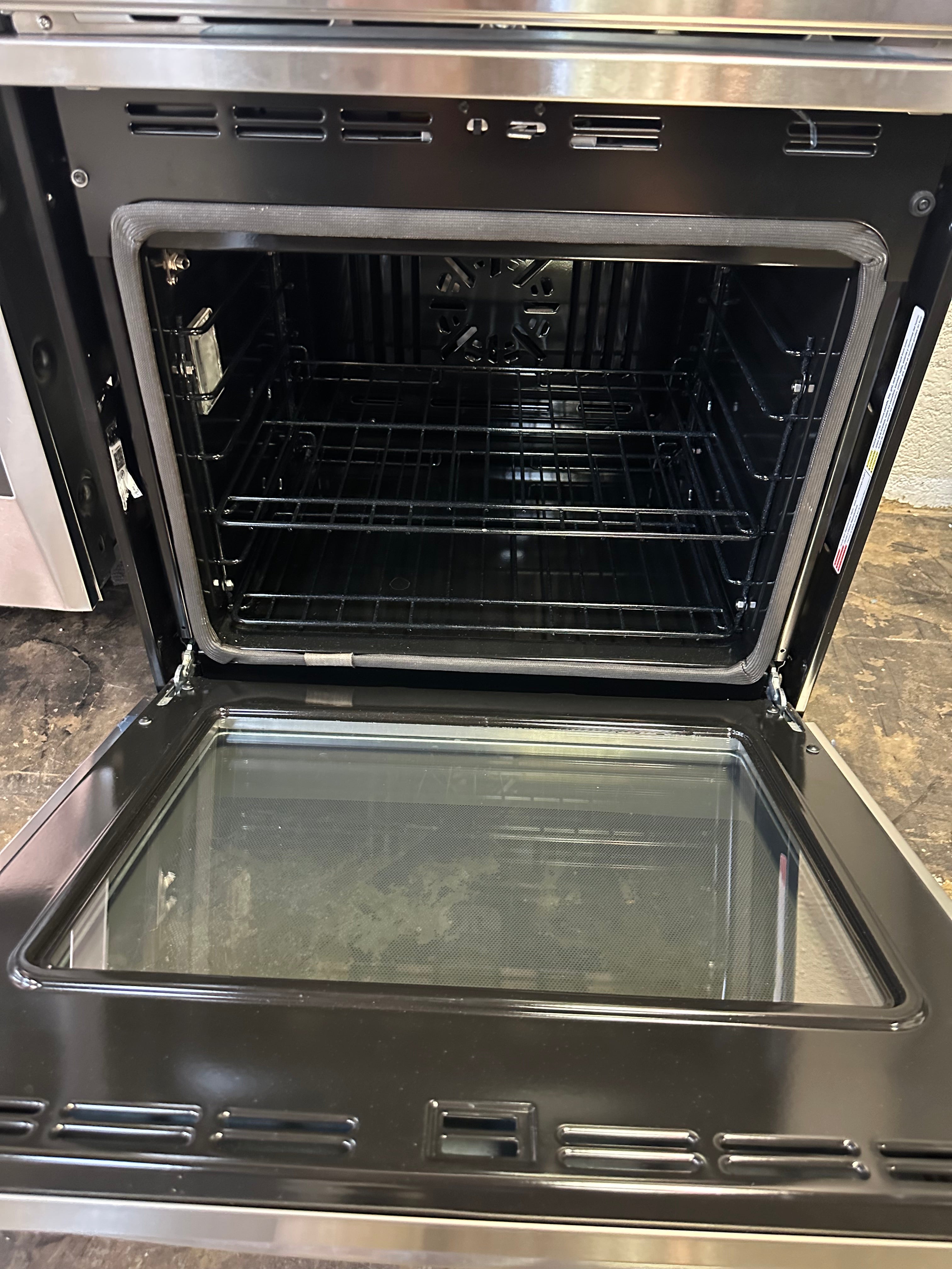 GE Profile™ 27" Built-In Combination Convection Microwave/Convection Wall Oven  Model #: PK7800SKSS