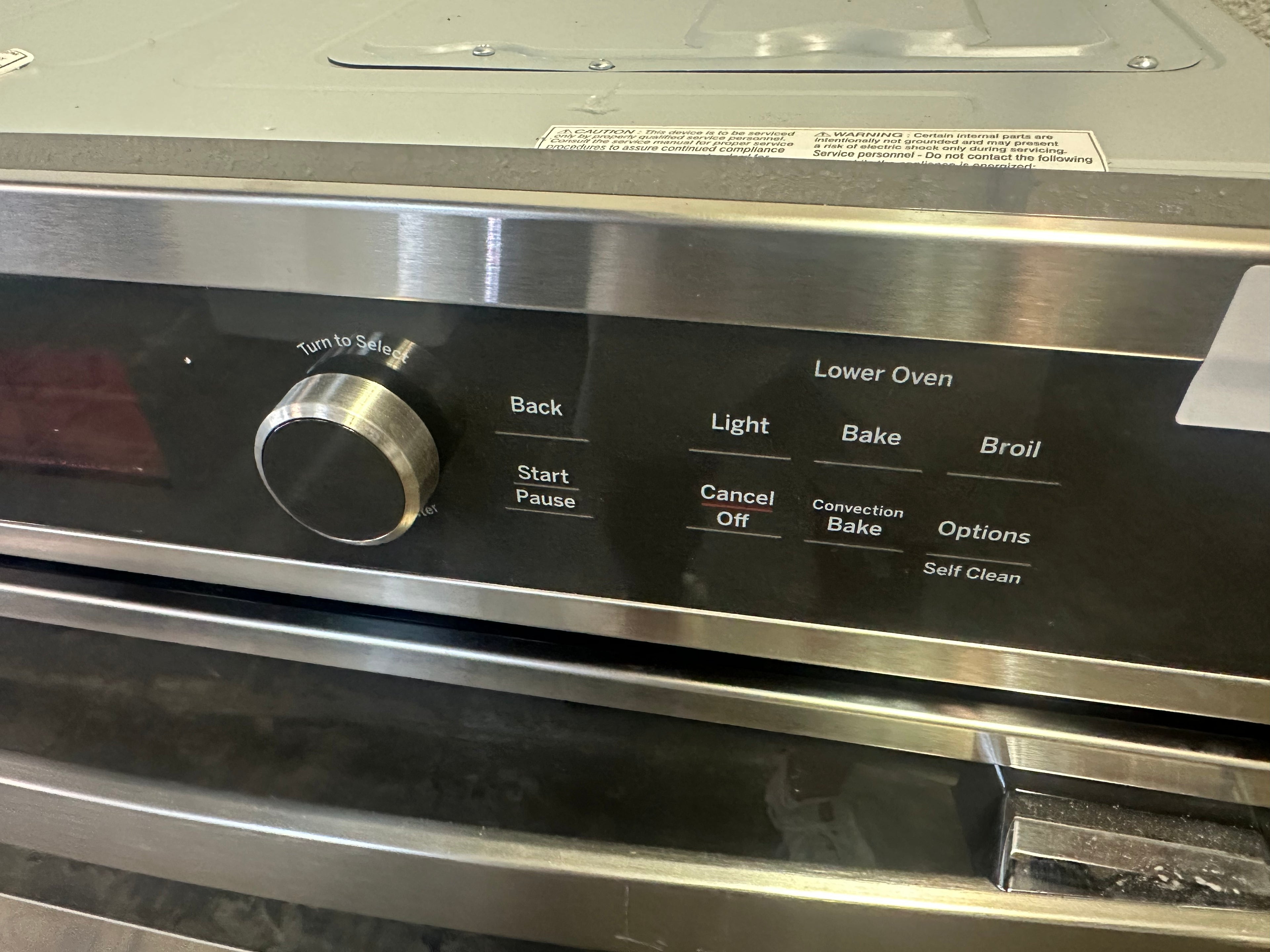 GE Profile™ 27" Built-In Combination Convection Microwave/Convection Wall Oven  Model #: PK7800SKSS