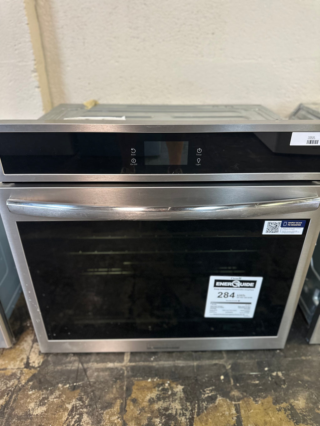 Frigidaire Gallery 30" Single Electric Wall Oven with 15+ Ways To Cook MODEL# GCWS3067AF