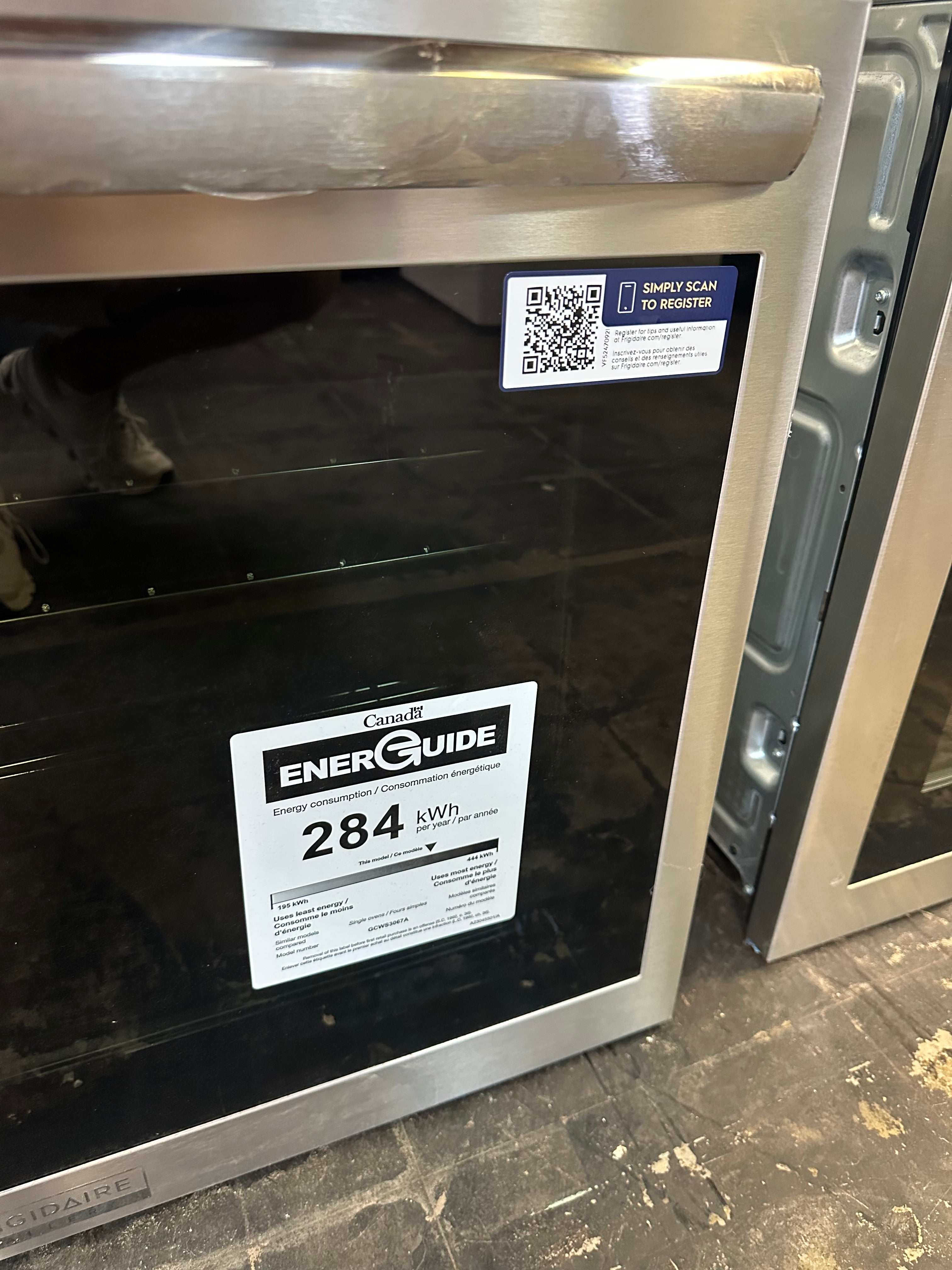 Frigidaire Gallery 30" Single Electric Wall Oven with 15+ Ways To Cook MODEL# GCWS3067AF