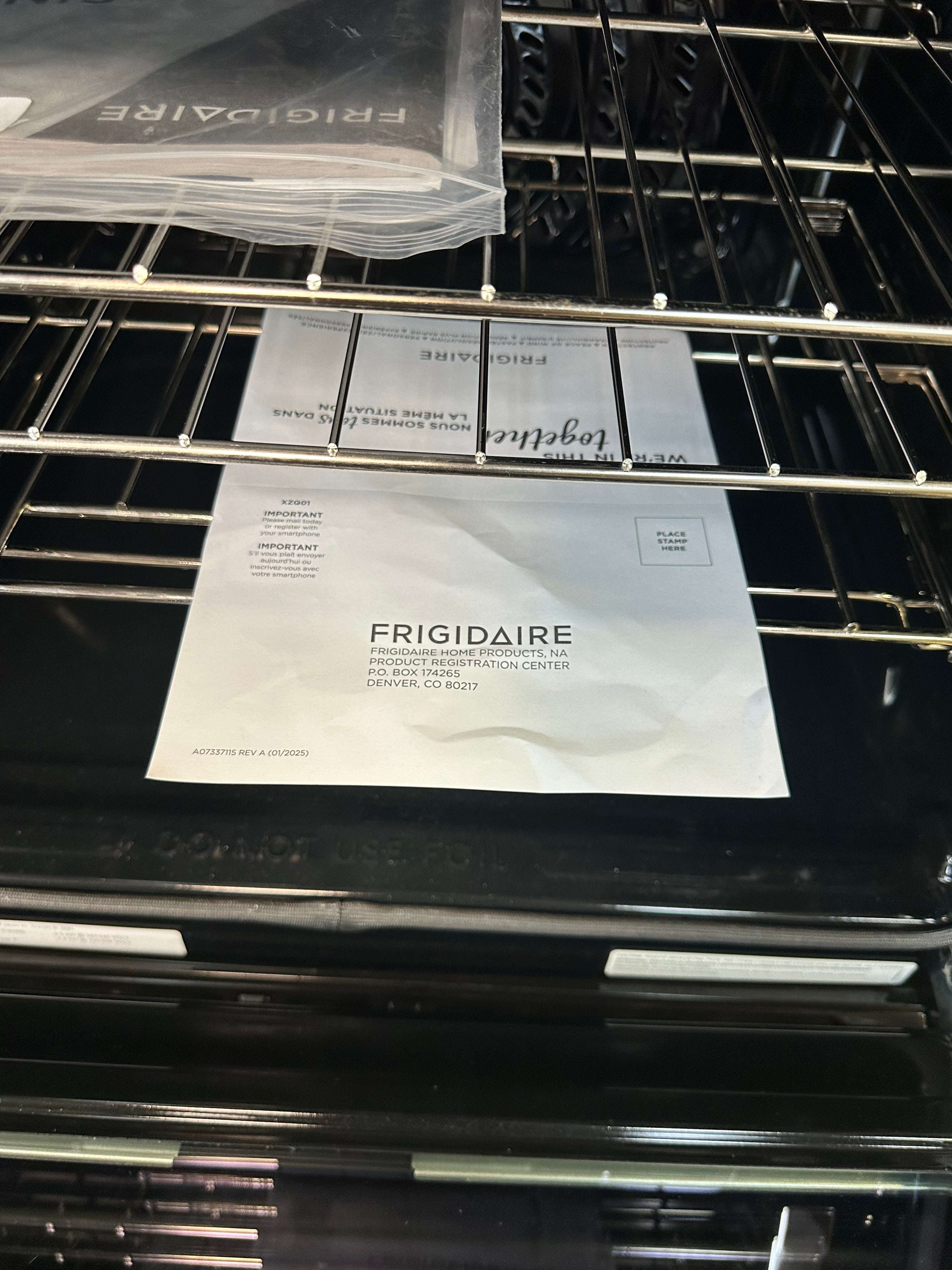 Frigidaire Gallery 30" Single Electric Wall Oven with 15+ Ways To Cook MODEL# GCWS3067AF