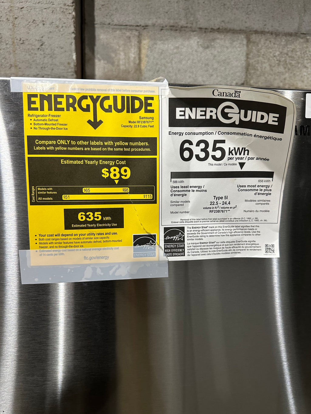 SAMSUNGBespoke 23 cu. ft. Counter Depth 4-Door Flex™ Refrigerator with Beverage Center™ & Customizable Door Panels in Stainless Steel