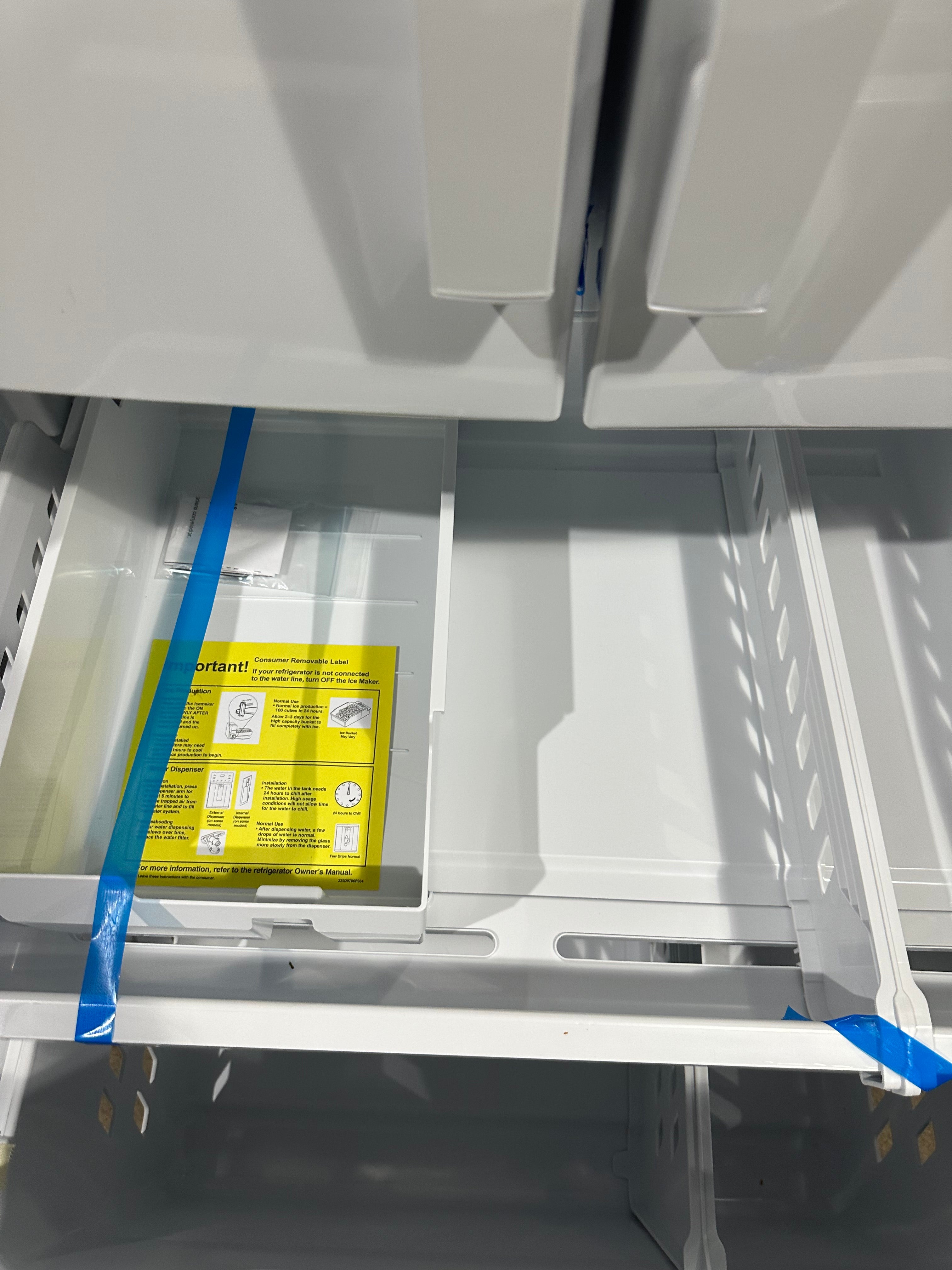 GE® ENERGY STAR® 24.7 Cu. Ft. French-Door Refrigerator  Model #: GNE25JGKWW