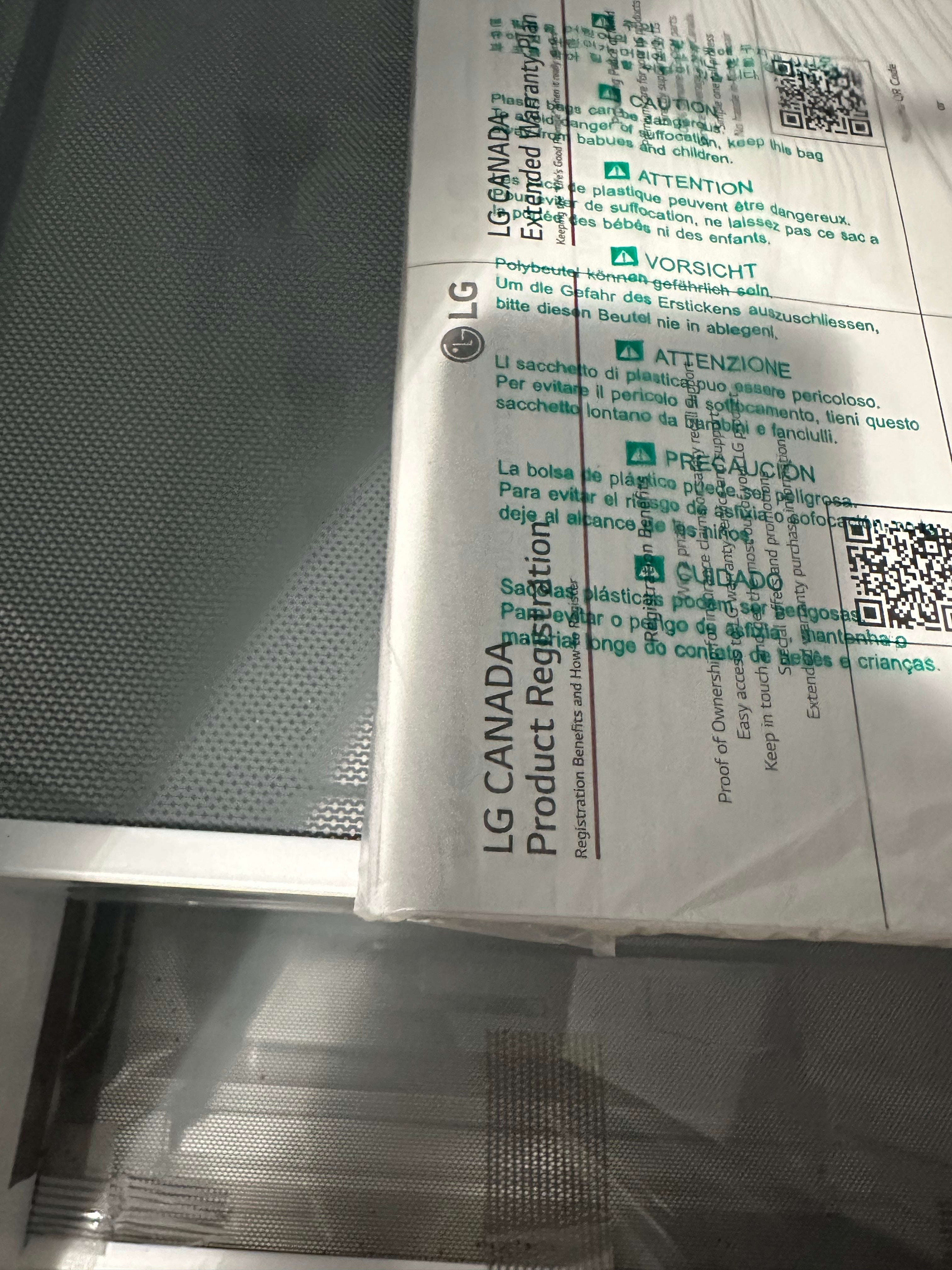 LG 36 Inch Wide 23 Cu. Ft. Side By Side Refrigerator with Ice and Water Dispenser Model: LRSXC2306S