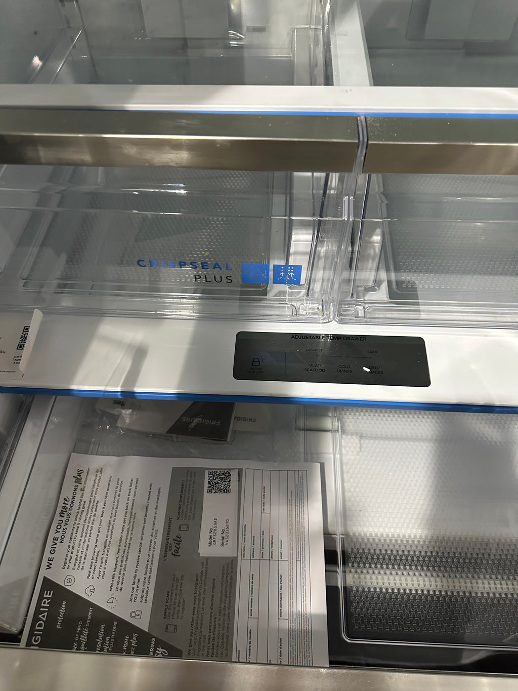 Frigidaire 28 Cu. Ft. Standard-Depth French Door Refrigerator FRFS2823AD