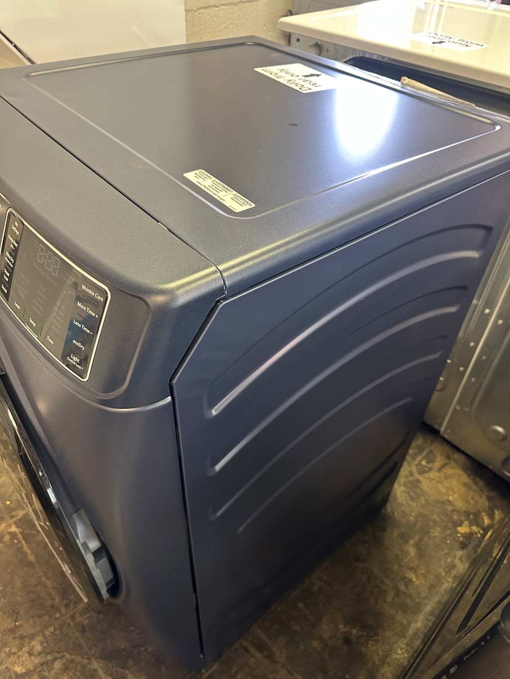 GE® ENERGY STAR® 7.8 cu. ft. Capacity Smart Front Load Electric Dryer with Sanitize Cycle  Model #: GFD55ESPRRS