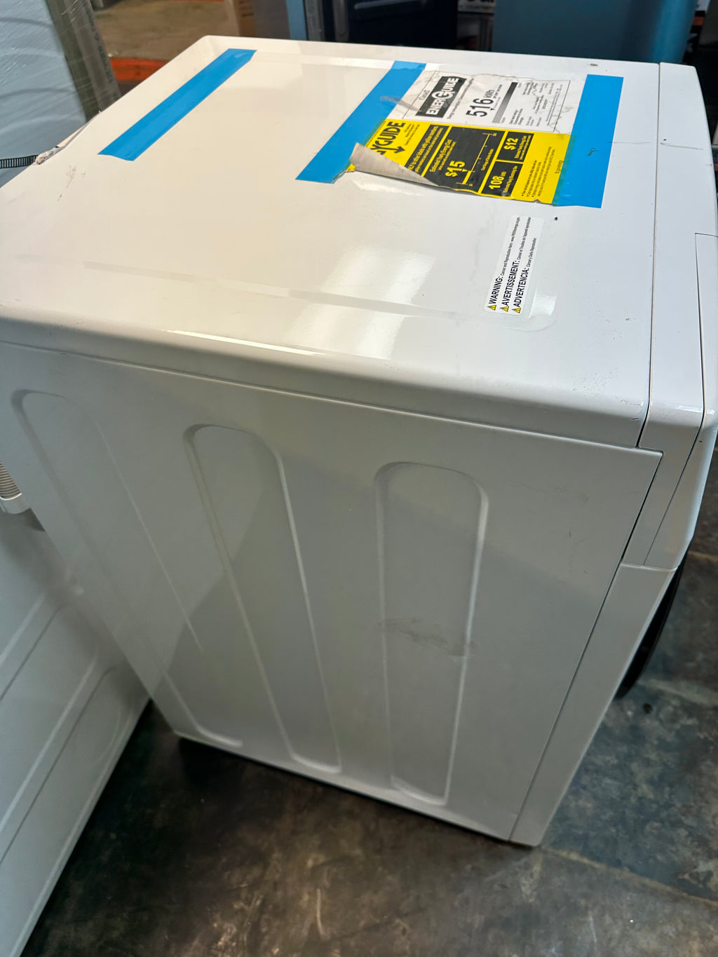 GE® 24" 2.4 cu. ft.Capacity Front Load Washer/Condenser Dryer Combo Model #: GFQ14ESSNWW