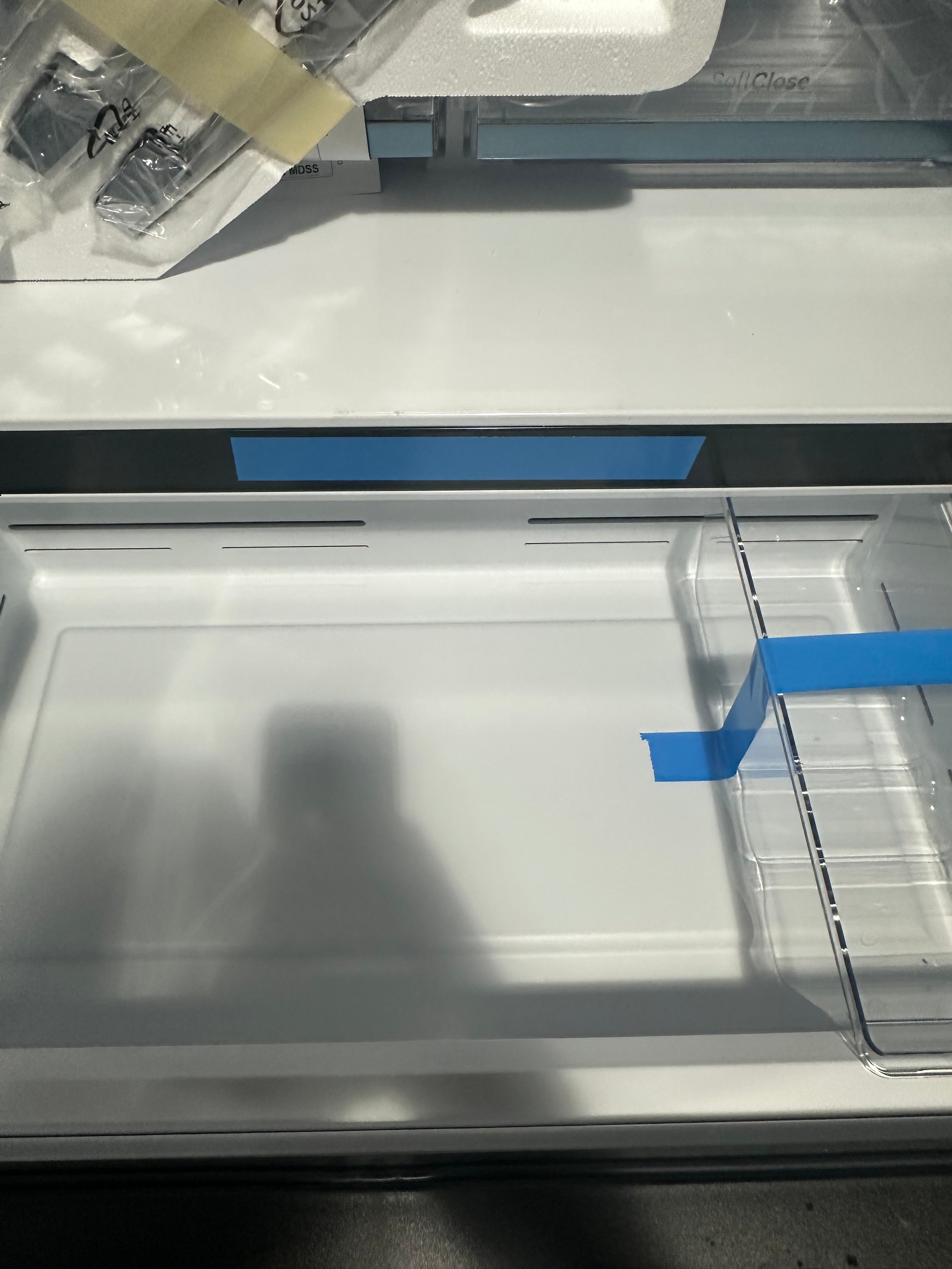 GE Profile™ 22.4 Cu. Ft. Smart Counter-Depth Fingerprint Resistant 4-Door French-Door Refrigerator with Door In Door Model #: PXD22BYPFS