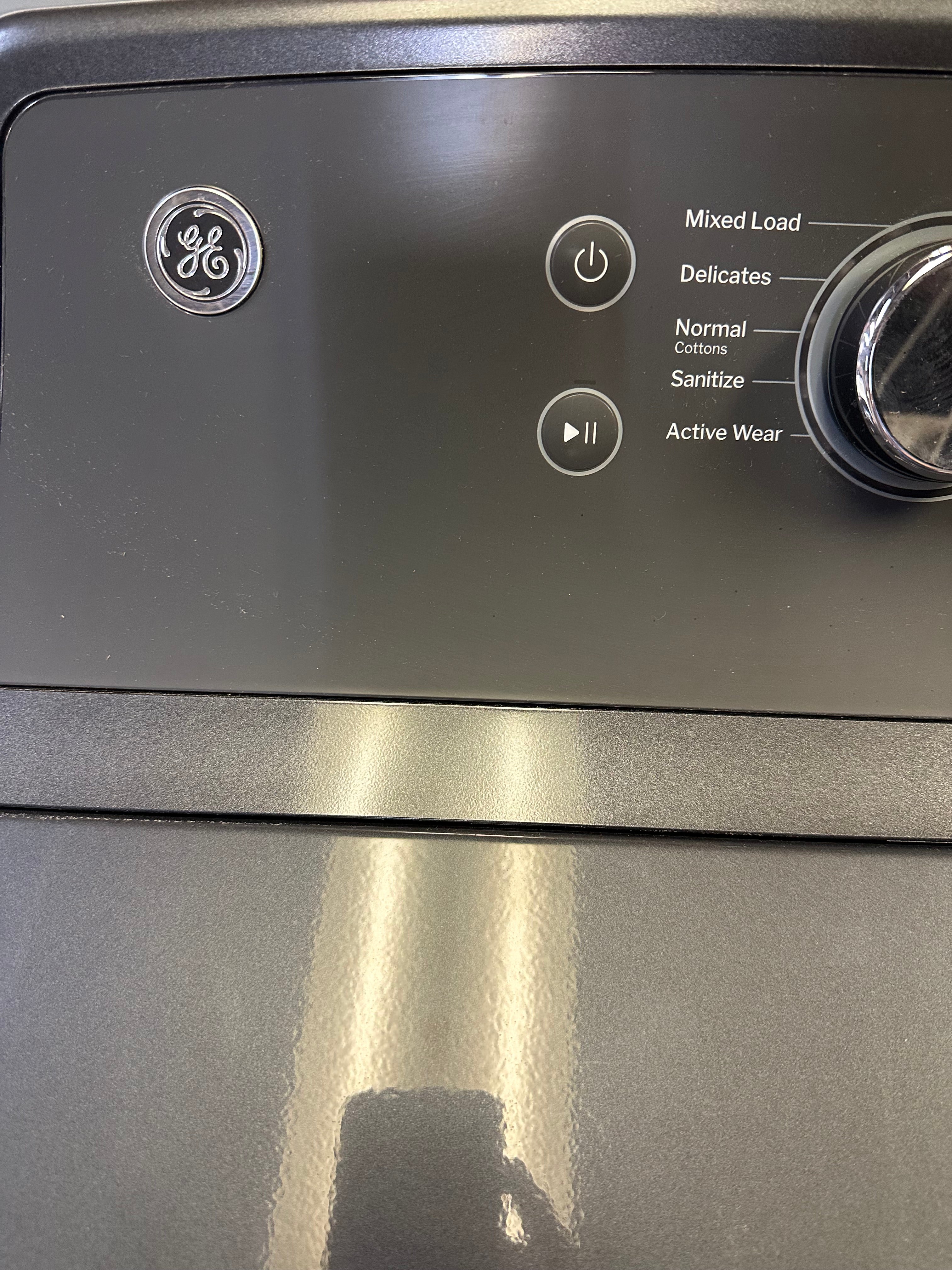 GE® 7.4 cu. ft. Capacity Electric Dryer with Up To 120 ft. Venting and Sensor Dry  Model #: GTD58EBPVDG