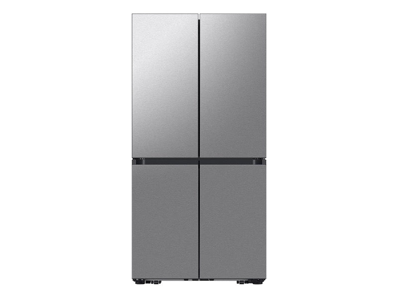 SAMSUNGBespoke 23 cu. ft. Counter Depth 4-Door Flex™ Refrigerator with Beverage Center™ & Customizable Door Panels in Stainless Steel