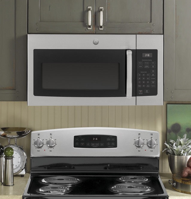 GE® 1.6 Cu. Ft. Over-the-Range Microwave Oven  Model #: JVM3160RFSS